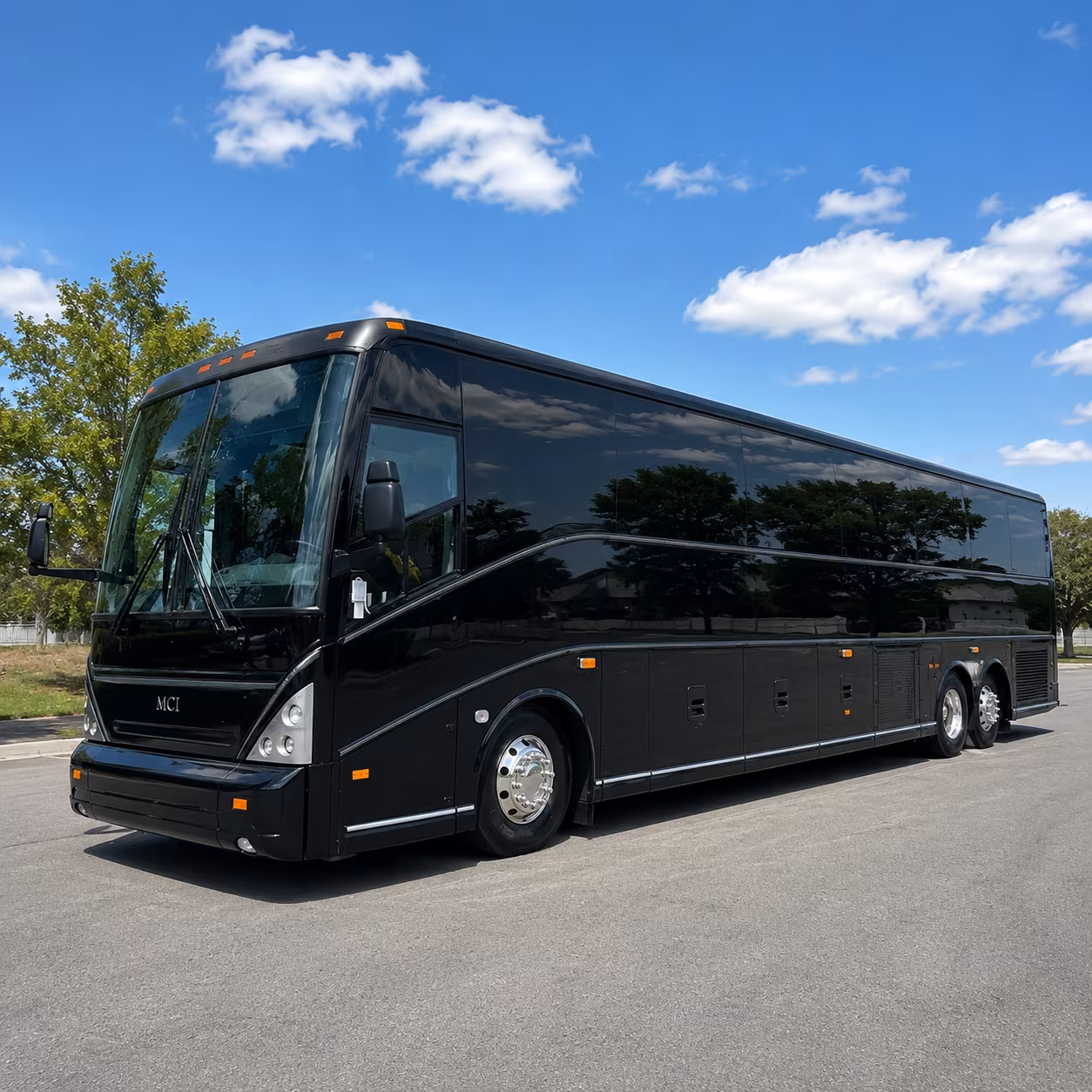 charter bus rentals to amphitheater shows near columbia