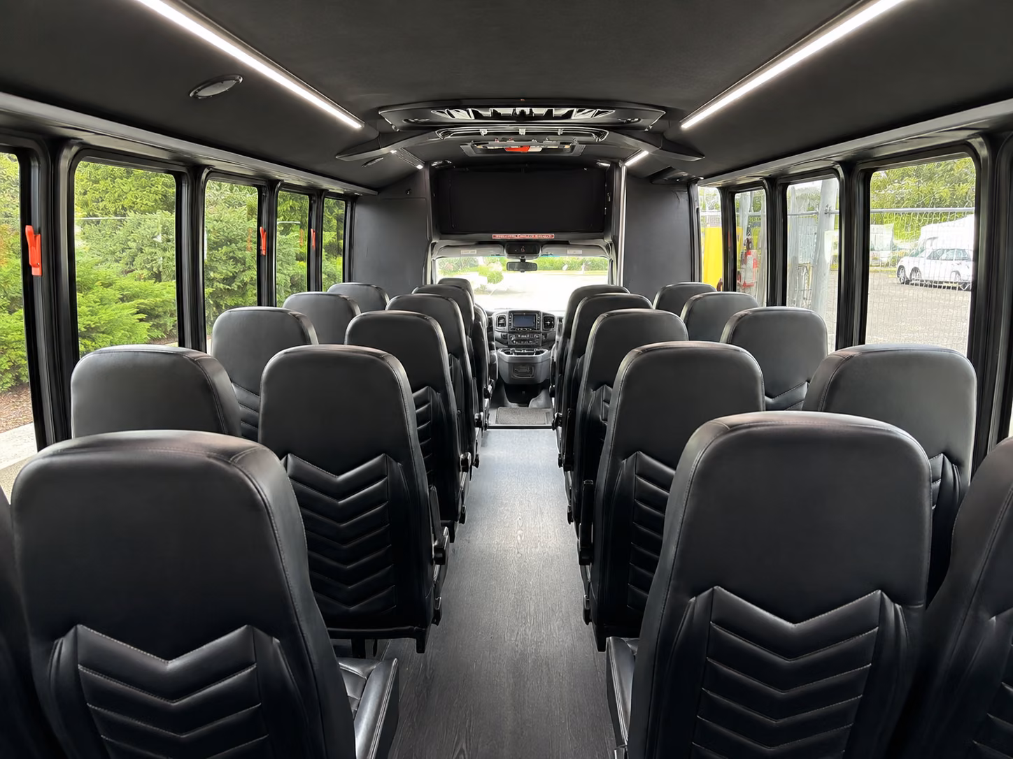 columbia corporate transportation onboard seating