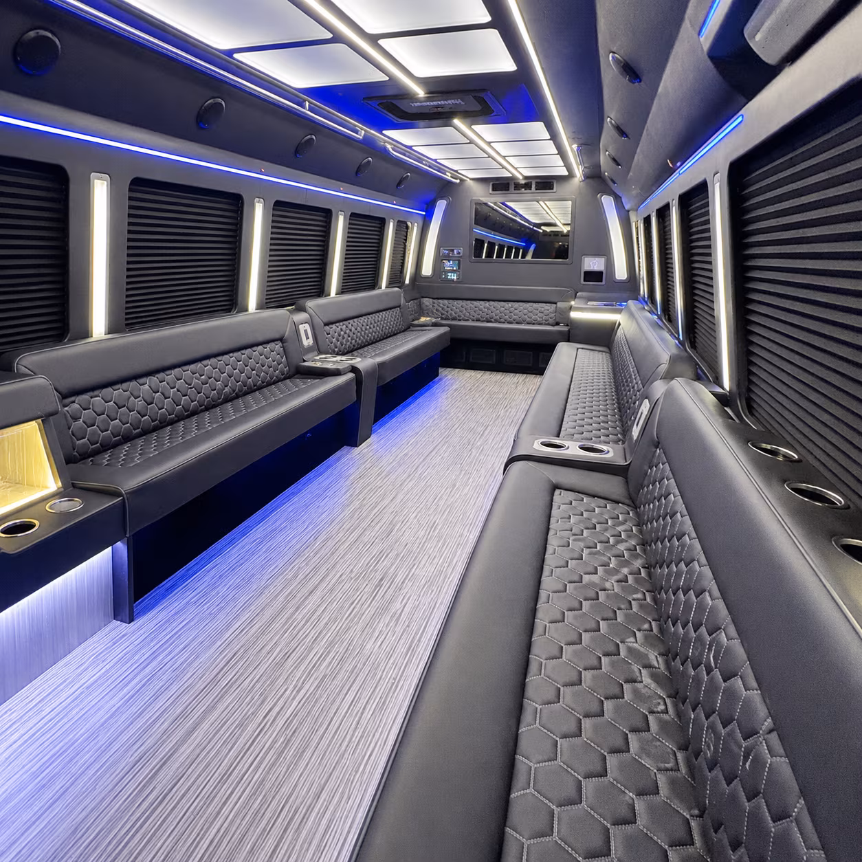 columbia holiday party bus rental