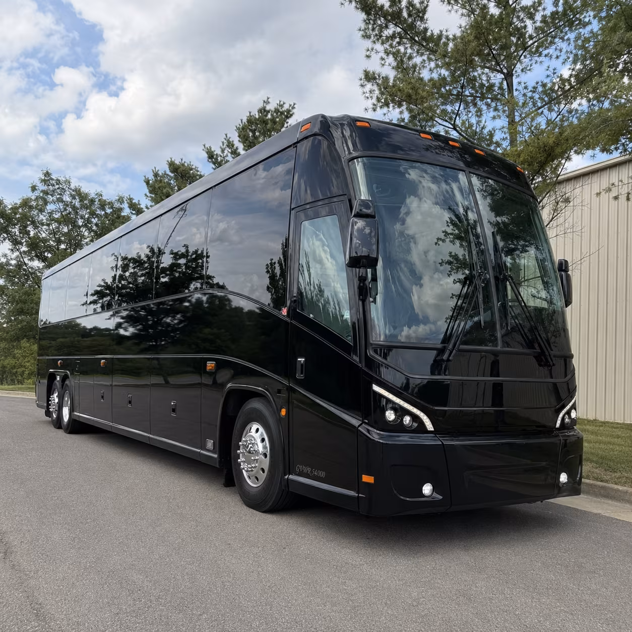 columbia long distance charter bus rental