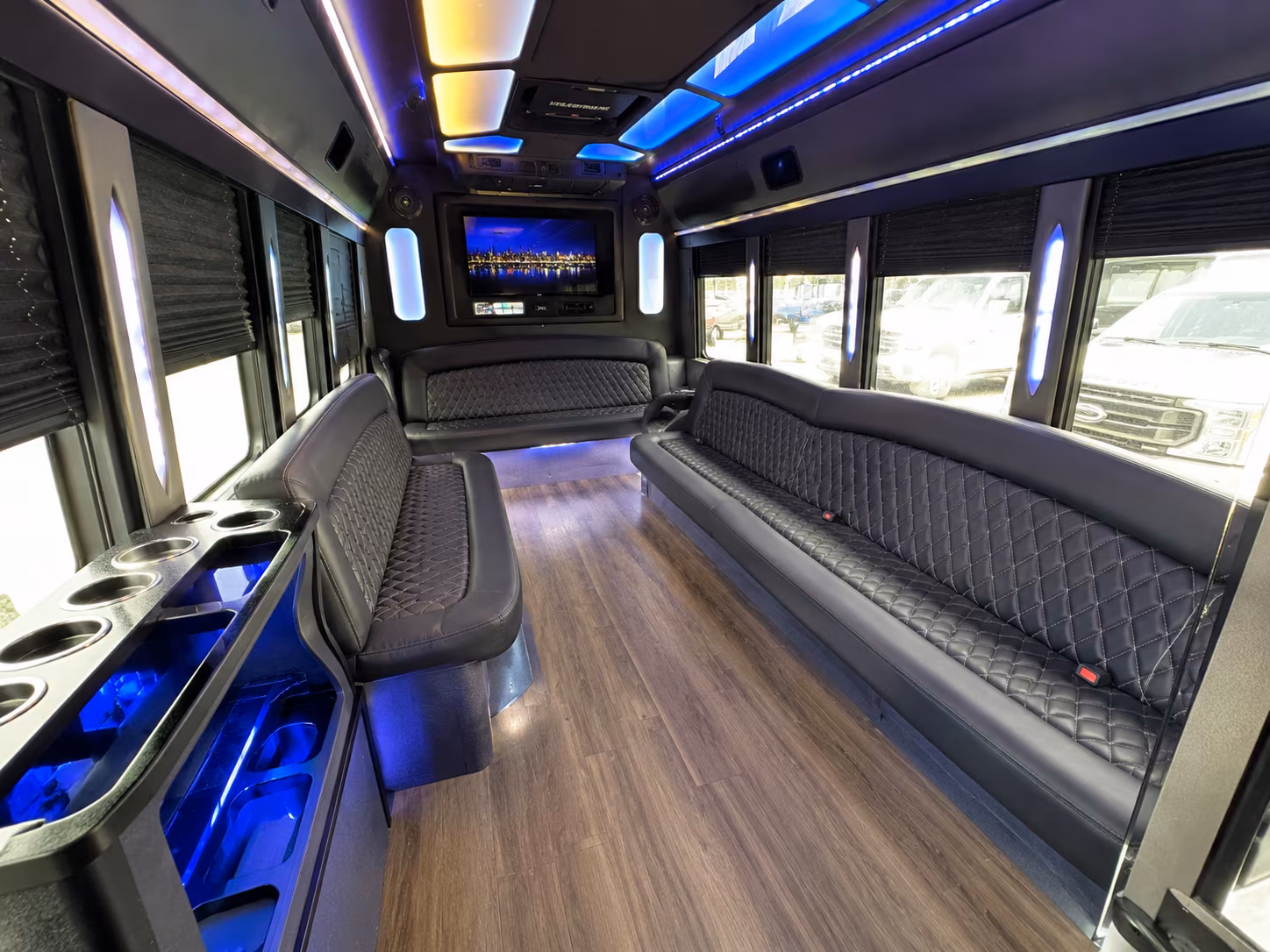 columbia night out party bus rental