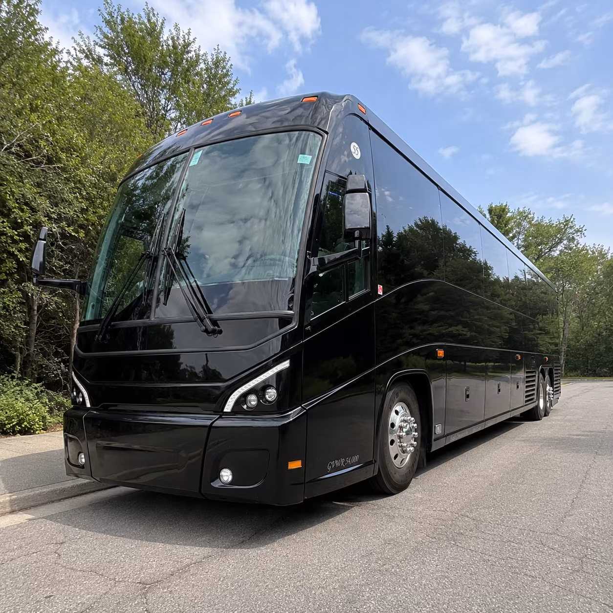 long distance charter buses to away games and out of town stadiums